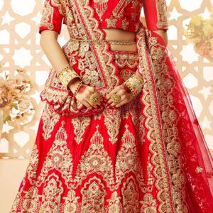 Red Lehenga